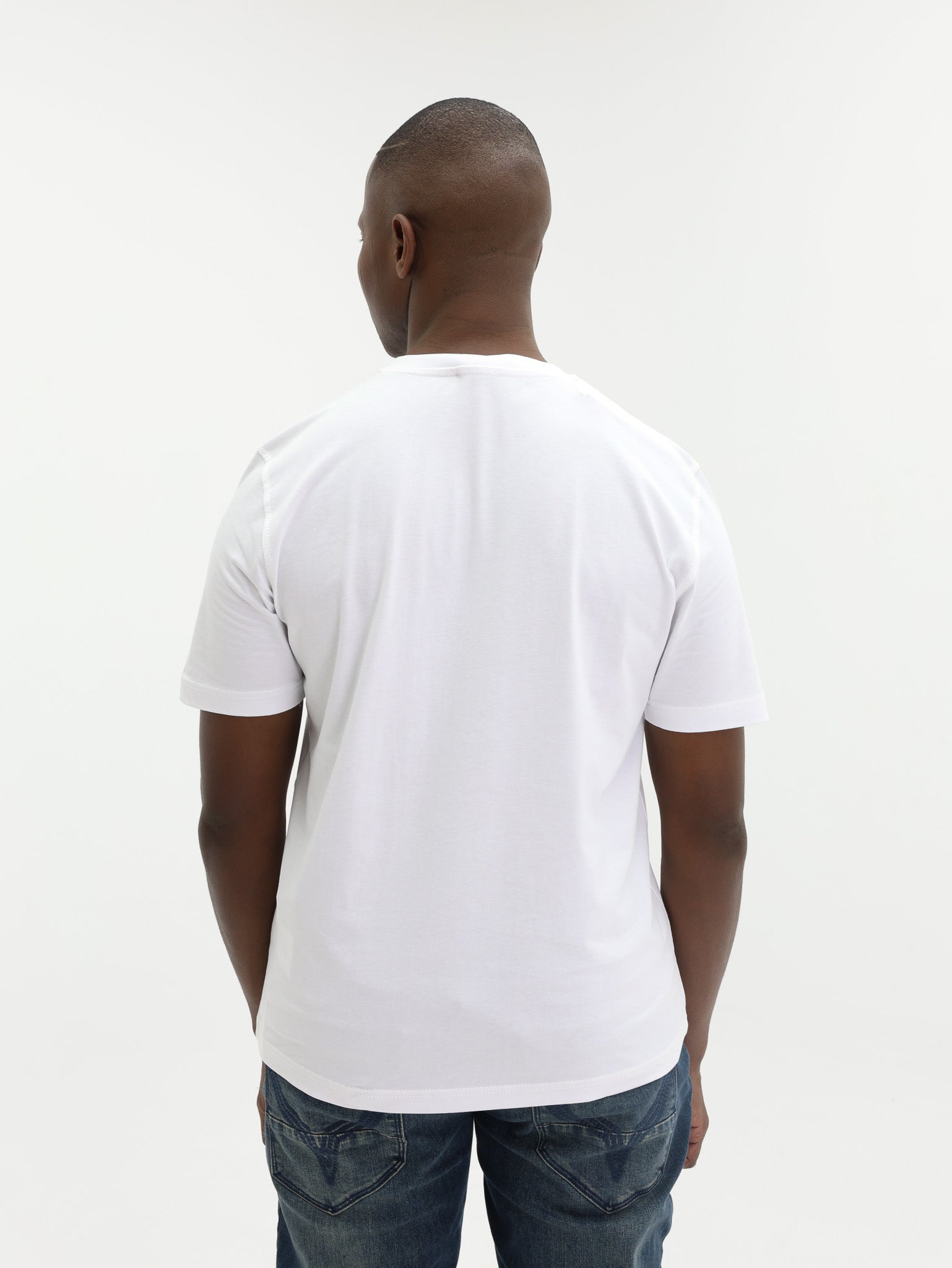 Diesel T-Shirt T-Adjust K16 Logo White